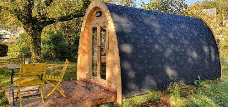 Cabane 2/3 Pers Au Camping Les Patis Nazelles-Negron Ngoại thất bức ảnh
